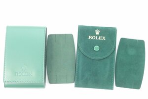 【ケースのみ】ROLEX ロレックス 時計ケース トラベル 収納 純正 付属品 グリーン 5304-HA