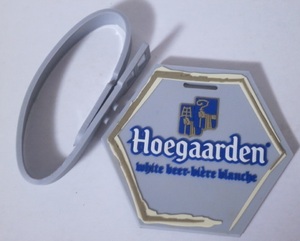 ヒューガルデン ビール 写真用 ネームタグ 名札 未使用 Hoegaarden Beer 