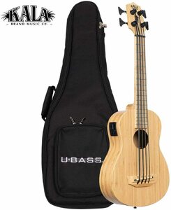 KALA UBASS-BMB-FS u-bass Solid Bamboo カラ オールソリッドバンブーボディ ウクレレベース ケース付属