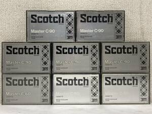 ●○ク615 Scotch カセットテープ MICRO-ACICULAR OXIDE Master C-90 他 8本セット○●