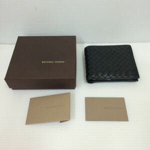 ◆BOTTEGA VENETA/ボッテガ・ヴェネタ 二つ折り財布 193642 中古品 syhib005489