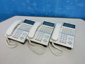 ☆NEC ビジネスホン 24ボタン電話機 DTZ-24D-2D(WH)TEL ×3台☆ T0000782