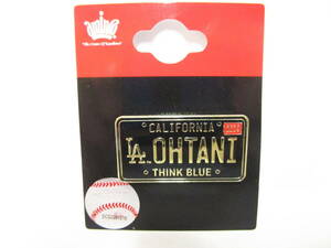 大谷翔平 LA ドジャース カリフォルニア ライセンスプレート ピンバッジ ベースボール MLB Dodgers Shohei Ohtani License plate Pin