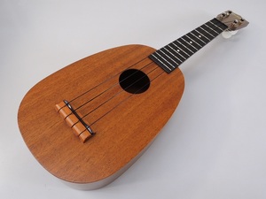 【33】美品 Famous UKULELE FS-2P パイナップル型 フェイマス ウクレレθ