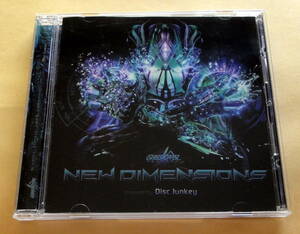 Grasshopper Records : New Dimensions Compiled Disc Junkey CD 　PSY-TRANCE ゴアサイケトランス