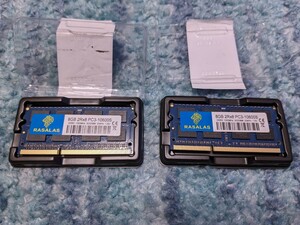 0605u0848　8GB DDR3 1333MHz PC3-10600 SODIMM ノートPC用 メモリ 8GB×2枚セット