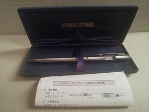 WATERMAN L.C.D ペン・ウォッチ ボールペン 筆記用具 文房具