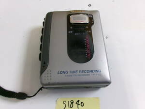 (S-1840)AIWA ポータブルカセットレコーダー TP-710 動作未確認 現状品