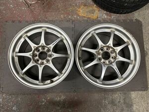 軽量 鍛造 RAYS VOLK RACING CE28 16インチ 4穴 PCD100 7J+42 2本 レイズ ボルクレーシング FORGED