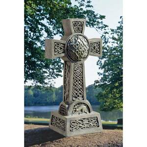 デザイン・トスカノ製 ドニゴール・ケルトの十字架の墓石 彫像 彫刻 アイルランド イングランド（輸入品