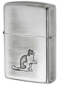 Zippo ジッポライター Cat Pau キャットポー SV 80042 メール便可