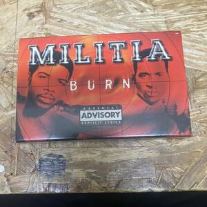 ツ HIPHOP,R&B MILITIA - BURN シングル TAPE 中古品