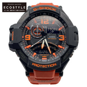 1円 G-SHOCK ジーショック GA-1000 オレンジ スカイコックピット クォーツ時計 腕時計