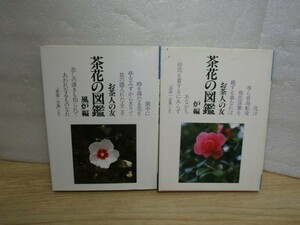 お茶人の友■茶花の図鑑　風炉編+炉編　世界文化社/普及版　