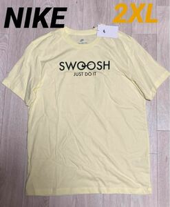 NIKE ナイキ　swoosh デカロゴ　Tシャツ　2XLサイズ