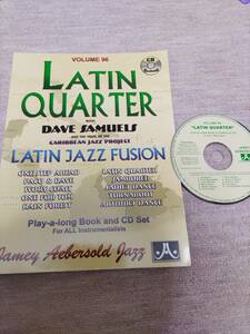 【裁断済】 Jamey Aebersold volume96 Latin Quarter With Dave Samuels & the Carribean Jazz Project