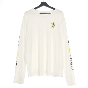 ケンゾー KENZO 19AW CUPID ロングスリーブTシャツ カットソー 長袖 XL ホワイト 白 F965TS1854Y1 国内正規 メンズ