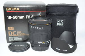 【外観特上級】SIGMA 18-50mm F2.8 EX DC MACRO PENTAX　#t12942