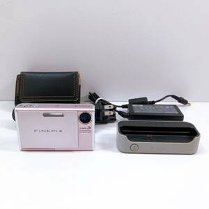 134【中古】FUJIFILM FinePix Z3 ピンク 富士フイルム ファインピクス コンパクトデジタルカメラ 充電器 ケース付き 通電確認済み 現状品
