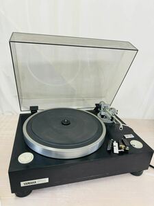 4m59必見! 中古 現状品 YAMAHA ヤマハ GT-1000 レコードプレーヤー ターンテーブル GIGANTIC AND TREMENDOUS 通電 簡易動作確認済み