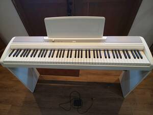 58285★引取限定 台付き 電子ピアノ　KORG　SP-170S　2014年製　中古品 電源コードなし 現状品