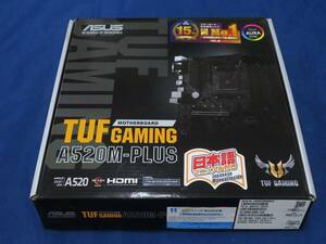 1円～　ASUS TUF GAMING A520M-PLUS　マザーボード　*0229-36