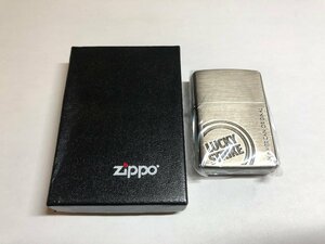 3【未使用】ラッキーストライク　ZIPPO　ジッポ　喫煙具 　コレクション　火花確認済み　箱　ケース