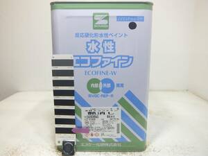 ■ＮＣ 訳あり品 水性塗料 コンクリ ブラック系 □SK化研 水性エコファイン