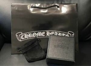 クロムハーツ 紙袋・箱・革袋セット ch chrome hearts クロス ショッパー ダガー ノベルティ ボックス ラッピング レザーポーチ 袋 付属品