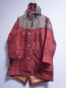 イタリア製★コラボ★ウールリッチ WOOLRICH × グリフィン GRIFFIN バッファローチェック M-51型 フィッシュテールパーカ モッズコート L