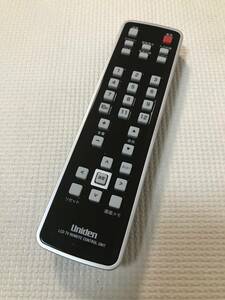 Uniden ユニデン LCD TV テレビリモコン UG509Z C5509G1 CV-1 CV-3 リモコン 新品1912041