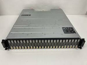 Dell ストレージアレイ EqualLogic　PS6100 600GB ×23本、型番：E04J 、コントローラ2個付き、Storage Array Firmware V6.0.2 