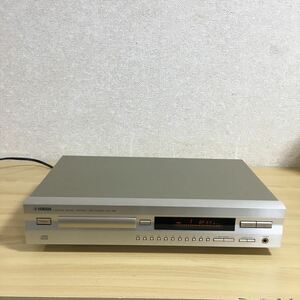 YAMAHA ヤマハ CDX-496 シルバー×ゴールド NATURAL SOUND CONPACT DISC PLAYER CDプレーヤー オーディオ機器 通電確認済み 3 ス 5400