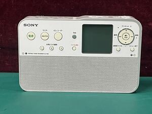 SONY ソニー ポータブルラジオレコーダー FM/AM受信OK 本体のみ　(60s)