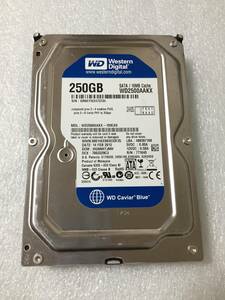 ★7639時間 Western Digital WD2500AAKX 3.5インチHDD『正常判定』250GB