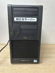 A488 富士通 FUJITSU PRIMERGY TX100 S2 通電確認のみ　ジャンク