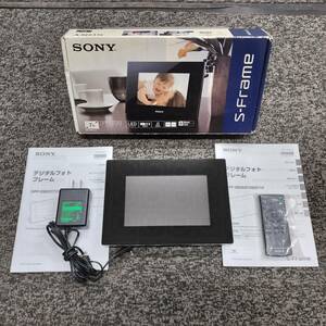 【美品】SONY　ソニー　デジタルフォトフレーム　7型　DPF-D720　ブラック