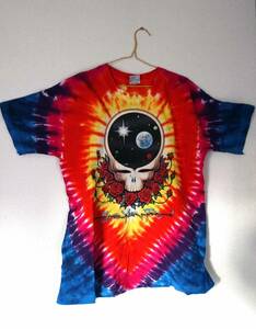Grateful Dead（グレイトフル・デッド）「Space Your Face」Tie Dye ヴィンテージ ロックT-Shirts サイズ：XL 1992年もの アメリカ製