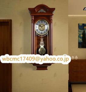 豪華 ヨーロッパ式 簡約 静音 ファクション 飾り物 壁掛け時計 復古 創意 壁掛け時計 時計 高級感溢れる 応接間
