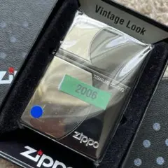 【未使用品】zippo 2006年 パラジウム チタンコーティング ツートン