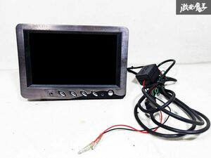 TFT LCD MONITOR ディスプレイ モニター スタンド付き 車載 車用 ヘッドレストモニター などに DVD CD 棚 F1B