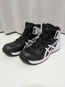 アシックス asics 安全靴　セーフティーシューズ　ホワイト　ハイカット　新品