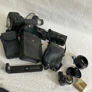 e350-100 ジャンク カメラ レンズ など まとめて Nikon MINOLTA Konica PENTAX ストロボ スピードライト 