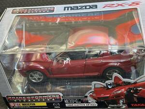 トランスフォーマー　バイナルテック　マイスター　マツダ　RX-8　ベロシティレッドマイカ エディション　used