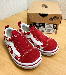 未着用【VANS　15.0cm】スニーカー　OLDSKOOL　♯30951