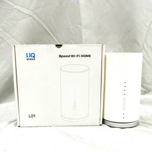 未使用 au UQ Wimax WiFi ホームルーター L01 HWS31MWU speedwifi HOME 12V【アウトレット品】 22 00522