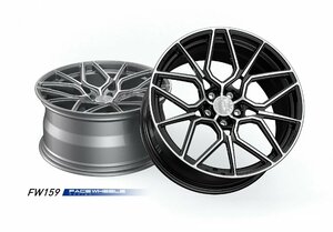 【鍛造】FACE WHEELS　FW159　FORGED 1PCホイール21インチ8.5/9.0/9.5J