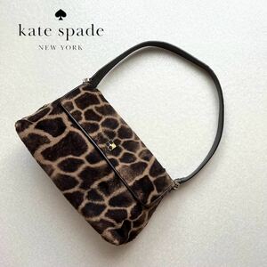 Kate Spade ケイトスペード ジラフ柄 ハンドバッグ　キリン柄