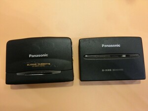 【HW86-28】【送料無料】♪Panasonic パナソニック/RQ-S11・RQ-S70 カセットプレーヤー セット/ジャンク扱い/※傷・汚れ有