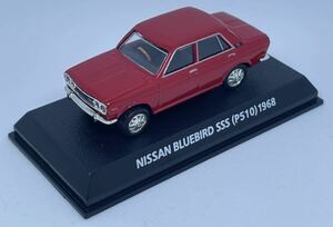 コナミ 1/64 NISSAN BLUEBIRD SSS (P510) 1968 絶版名車コレクション Vol.3